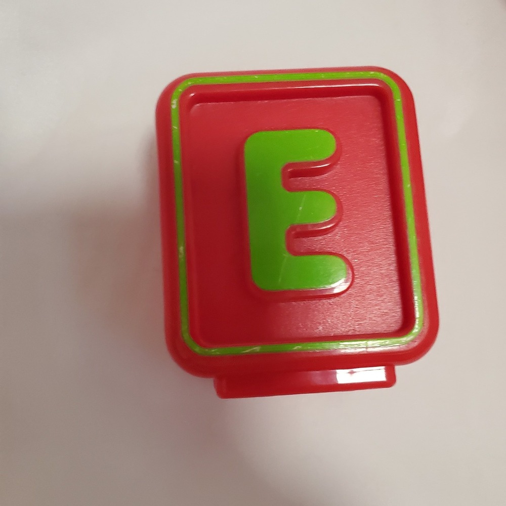 Vtech Sit To Stand Alphabet Train Letter Blocks Replacement Incomplete E /egg